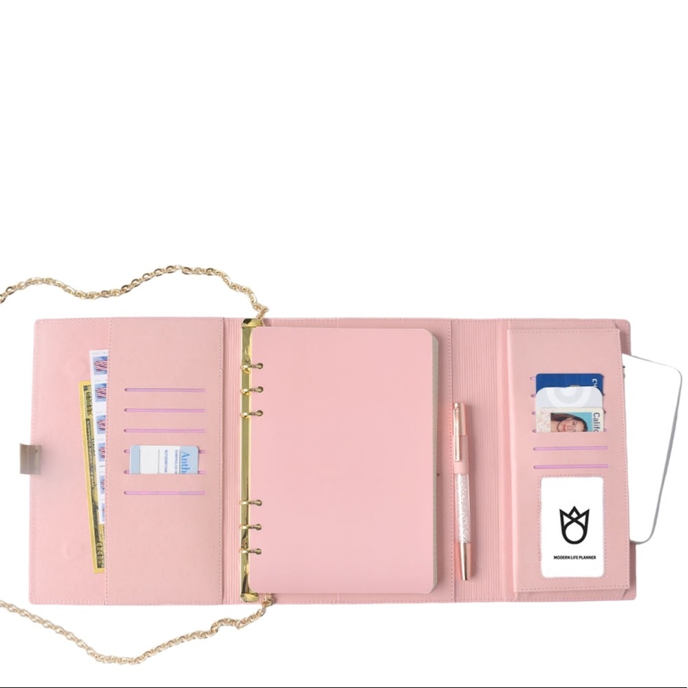 Soft pink, Modern Life Planner, elegant, presentable, simple, chic. A5